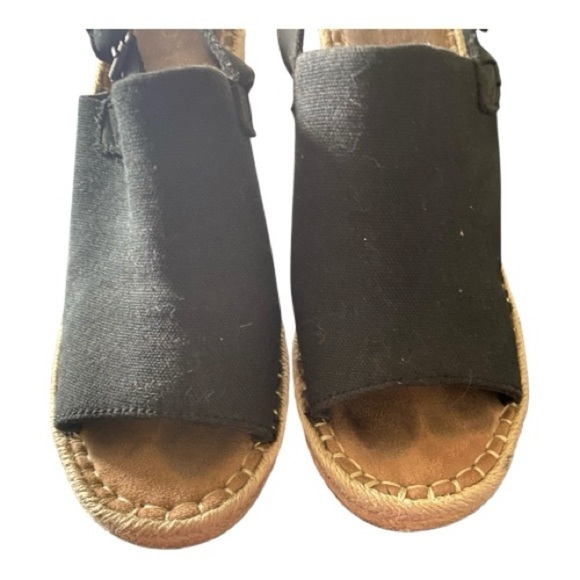 TOMS-MONICA WEDGE SANDALS-WOMENS SIZE 9 - Picture 4 of 10